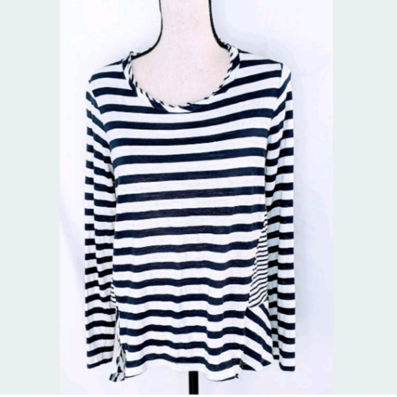 Maeve Caperina Blue&White Striped Tunic - Picture 3 of 11